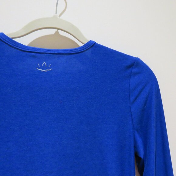 BEYOND YOGA Featherweight Classic Crew Top in Royal Blue Athleisure Gym - Size M - Picture 11 of 12